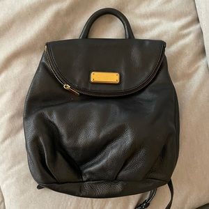 Marc by Marc Jacobs Mariska black Leather Backpack